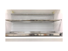 Giá để bát đĩa 2 tầng inox 304,có khay hứng 